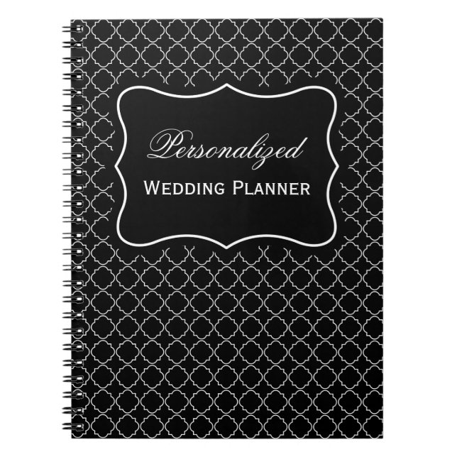 Carnet de planification de mariage à spirale avec  (Devant)