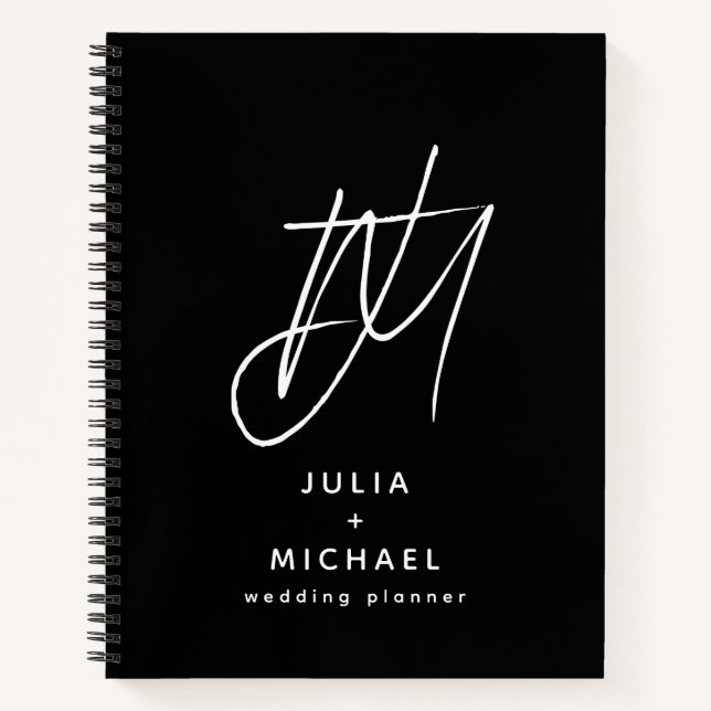 Carnet de planification de mariage personnalisé av (Devant)