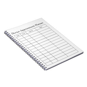 Carnet de planification de rendez-vous médicaux