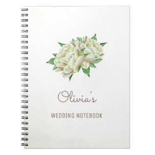 Carnet de planification Mariage des fleurs de pivo