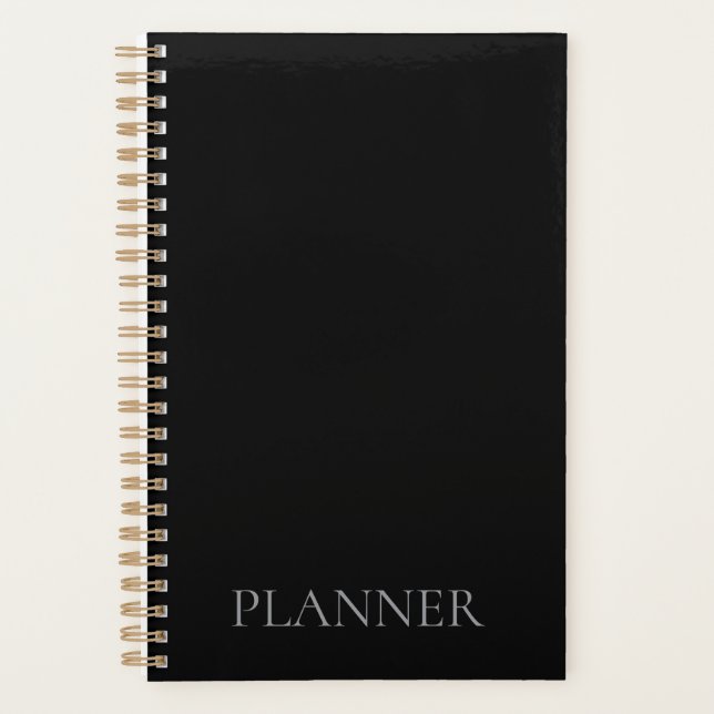 Carnet de planification personnalisé (Devant)