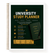 Carnet de planification pour étudiants