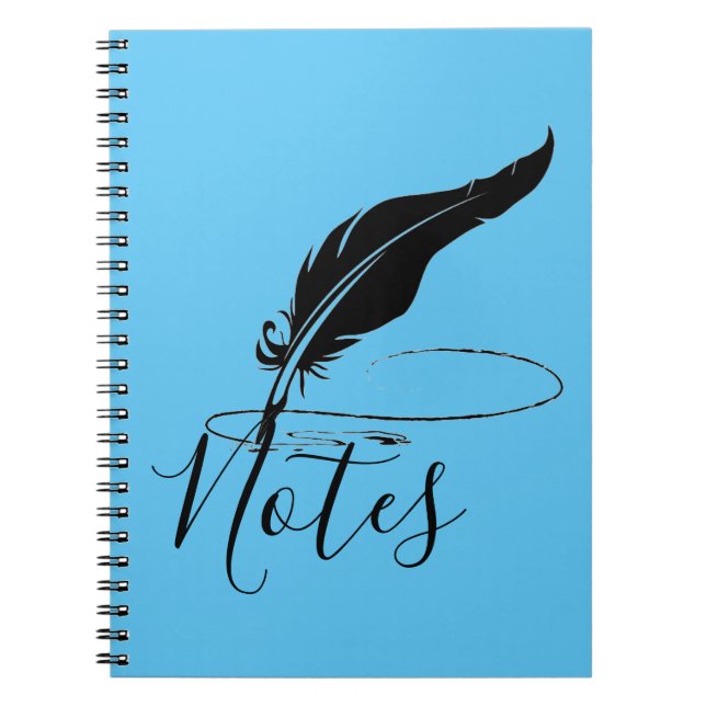 carnet de plume personnalisée (Devant)