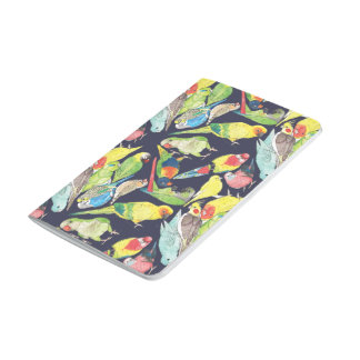 Carnet De Poche Petit motif de perroquets