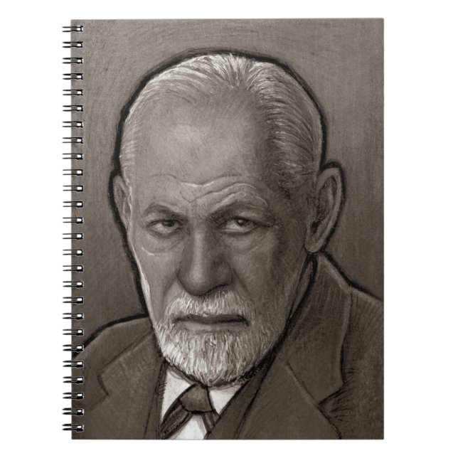 Carnet de portrait de Sigmund Freud (80 pages B&W) (Devant)