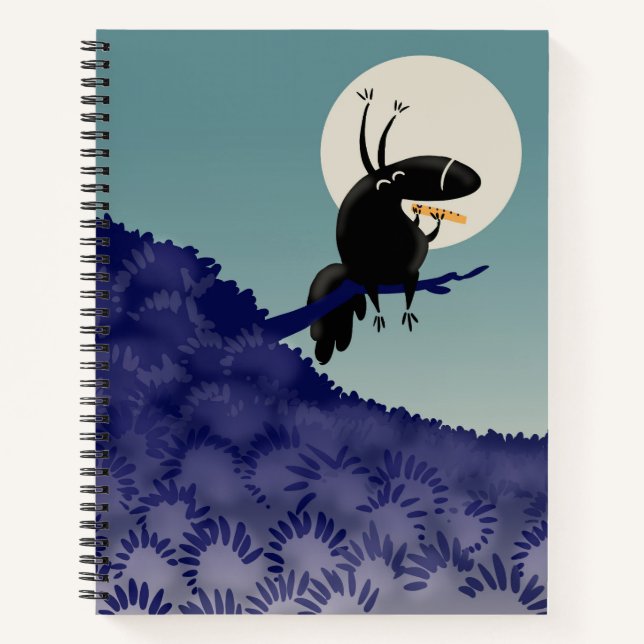 Carnet de Possums Absurdes : version lune (Devant)