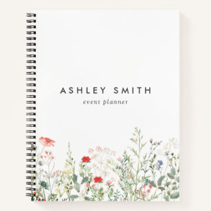 Carnet de prairie fleur sauvage