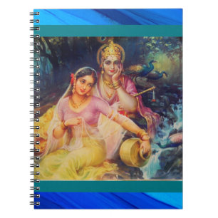 Carnet de Radha et de Krishna