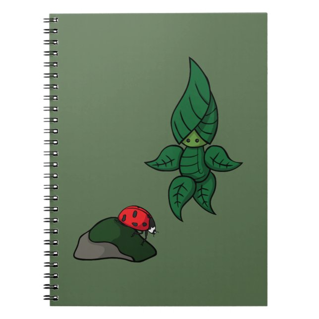 Carnet de randonnée en forêt (Devant)