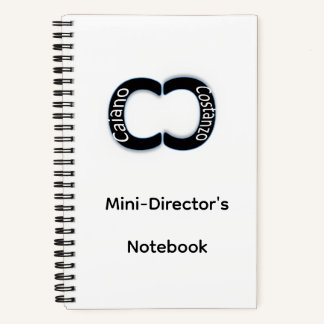 Carnet de réalisateur mini CC Productions
