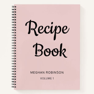 Carnet de recette du livre de recettes de monogram