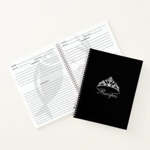 Carnet de Recette personnalisée Miss America Silve