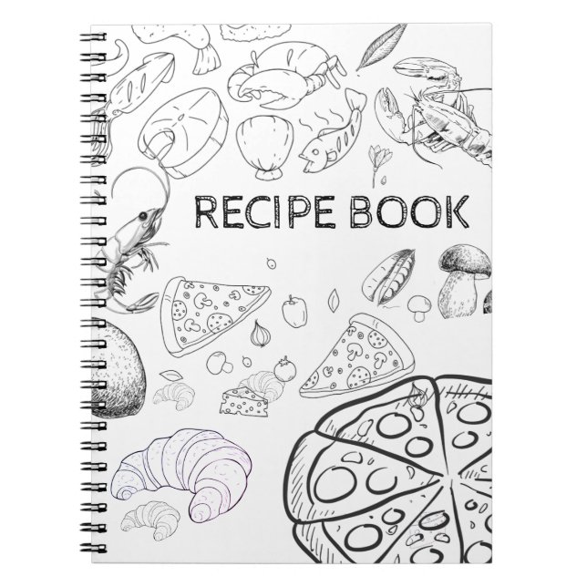 Carnet de RECETTE Spirale (Devant)