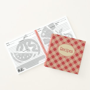 Carnet de recettes Country Red Kitchen