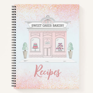 Carnet de recettes de boulangerie Parties scintill