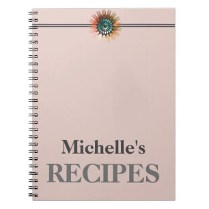 carnet de recettes de ustensiles de cuisine person
