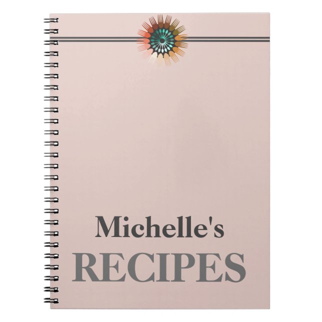 carnet de recettes de ustensiles de cuisine person (Devant)
