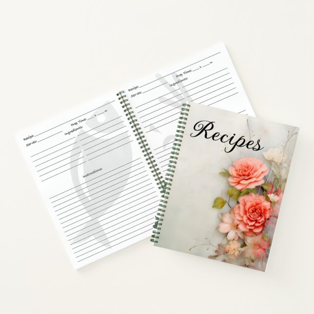 Carnet de recettes florales (Intérieur)