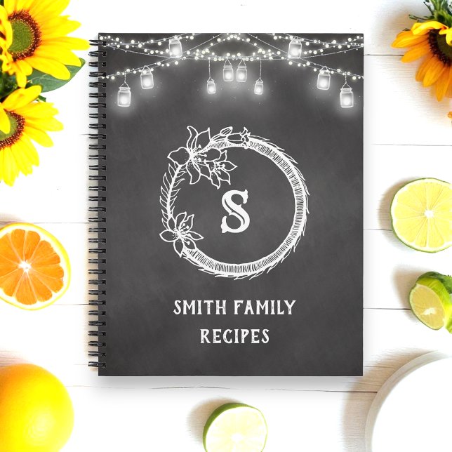 Carnet de Recettes Mariage Noir et Blanc (Créateur téléchargé)