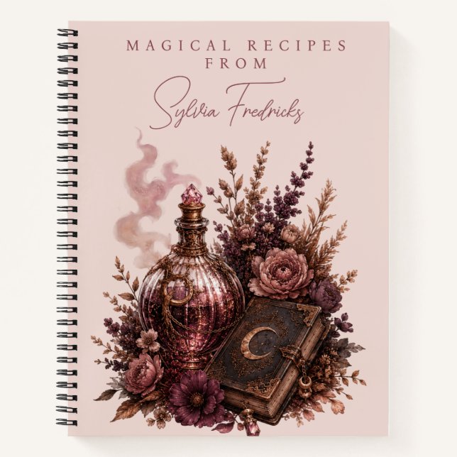 Carnet de recettes personnalisé  (Devant)