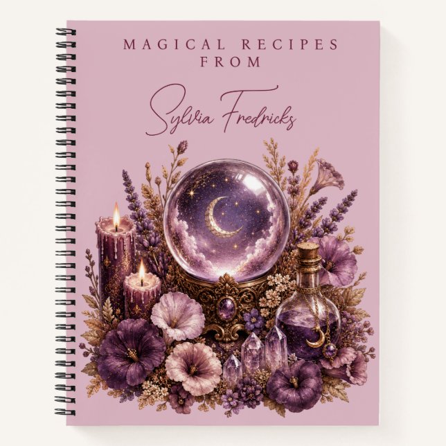 Carnet de recettes personnalisé  (Devant)