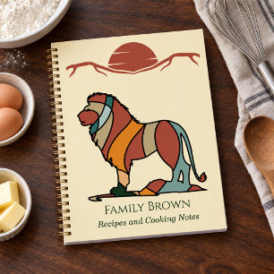 Carnet de recettes personnalisé pour la famille du