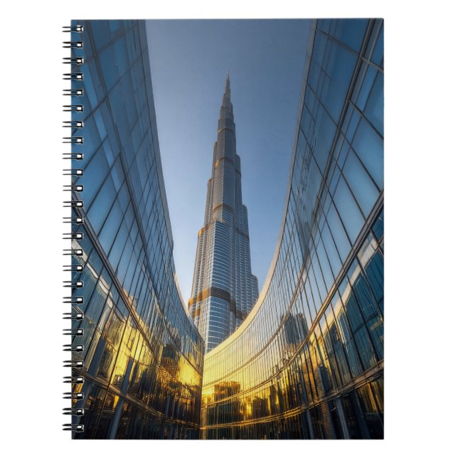 Carnet de réflexions Burj Khalifa - Dubaï Skyline (Devant)
