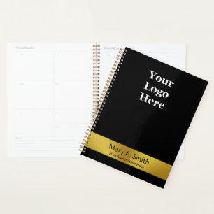 Carnet de rendez-vous du logo de l'entreprise Gold