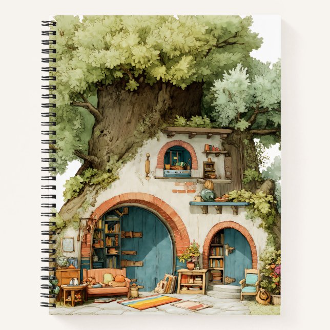Carnet de rêve Whimsical Treehouse (Devant)