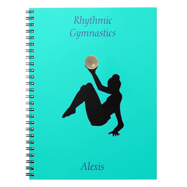 Carnet de routine de la boule de gymnastique rythm (Devant)