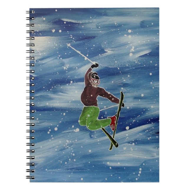 Carnet de saut à skis (Devant)