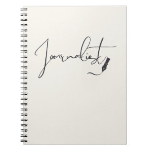 Carnet de script de journaliste – Stylo pour écriv