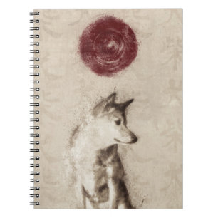 Carnet de Soleil Levant Shiba Inu
