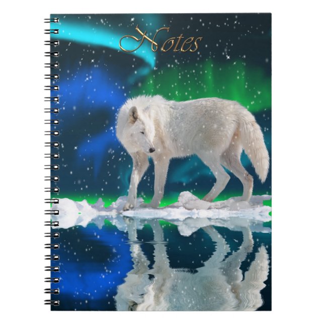 Carnet de soutien à la faune du loup et de l'Auror (Devant)