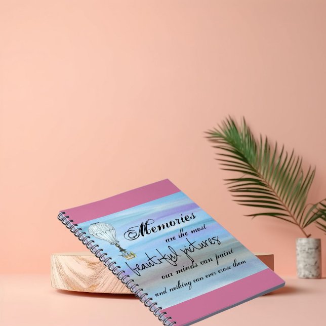 Carnet de Souvenirs Montgolfière Ciel (Créateur téléchargé)