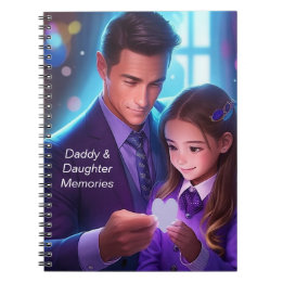 Carnet de souvenirs papa et fille