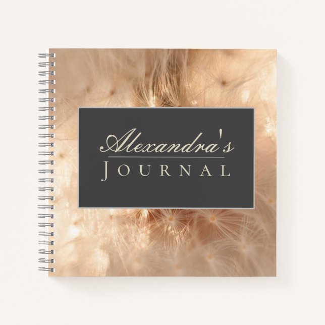 Carnet de spirale couleur vive (Devant)