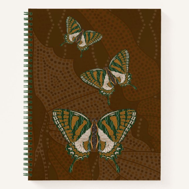 Carnet de spirale de l'hirondelle autochtone (Devant)