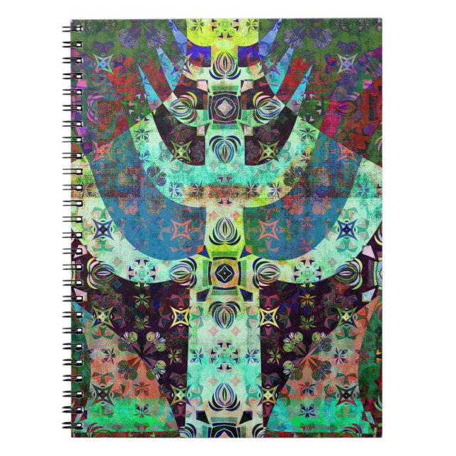 Carnet de spirale multimédia mixte (Devant)