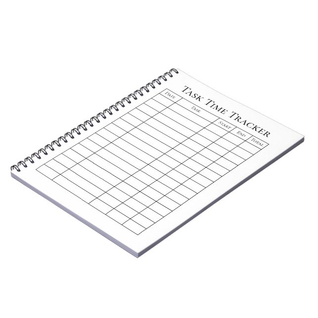 Carnet de suivi des tâches temporelles (Côté gauche)