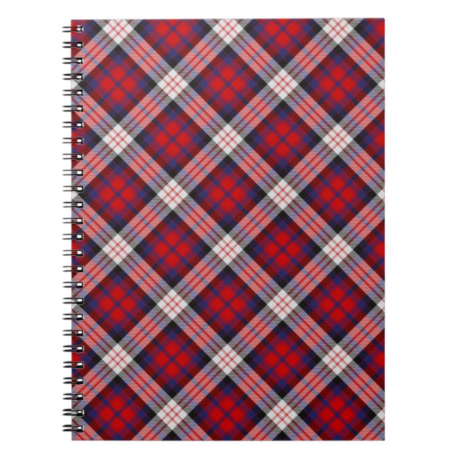 Carnet de tartan de MacDonald (Devant)