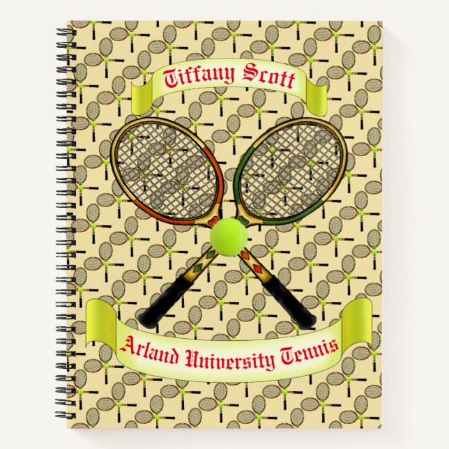 Carnet de tennis (Devant)
