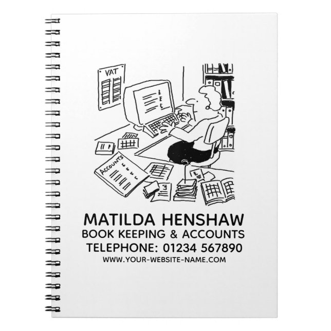 Carnet de tenue de livres et de comptes (Devant)