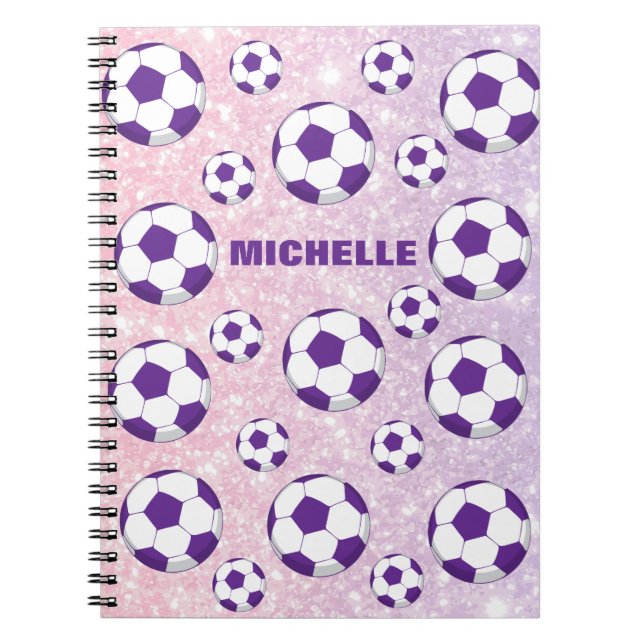 Carnet de terrain de football personnalisé (Devant)