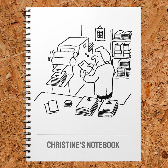 Carnet de travailleuse d'impression féminine (Créateur téléchargé)
