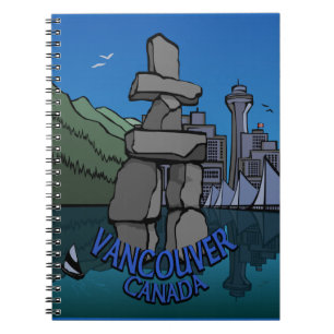 Carnet de Vancouver Landmark Souvenir Journal