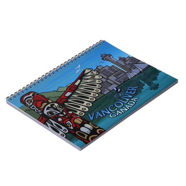 Carnet de Vancouver Landmark Souvenir Journal (Côté gauche)