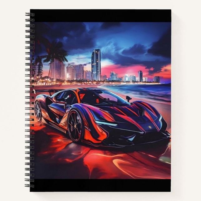 Carnet de voiture de sport (Devant)