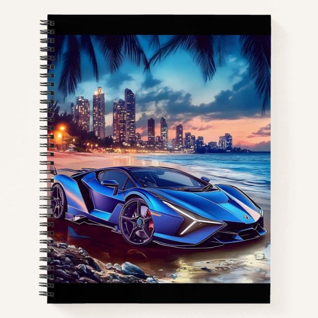 Carnet de voiture de sport (Devant)