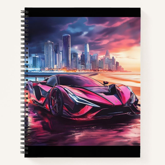 Carnet de voiture de sport (Devant)